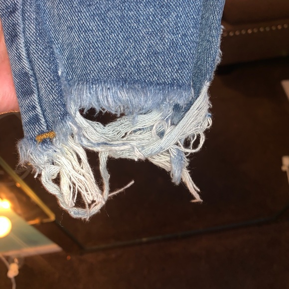 Light washed and denim ripped jeans - Picture 7 of 12